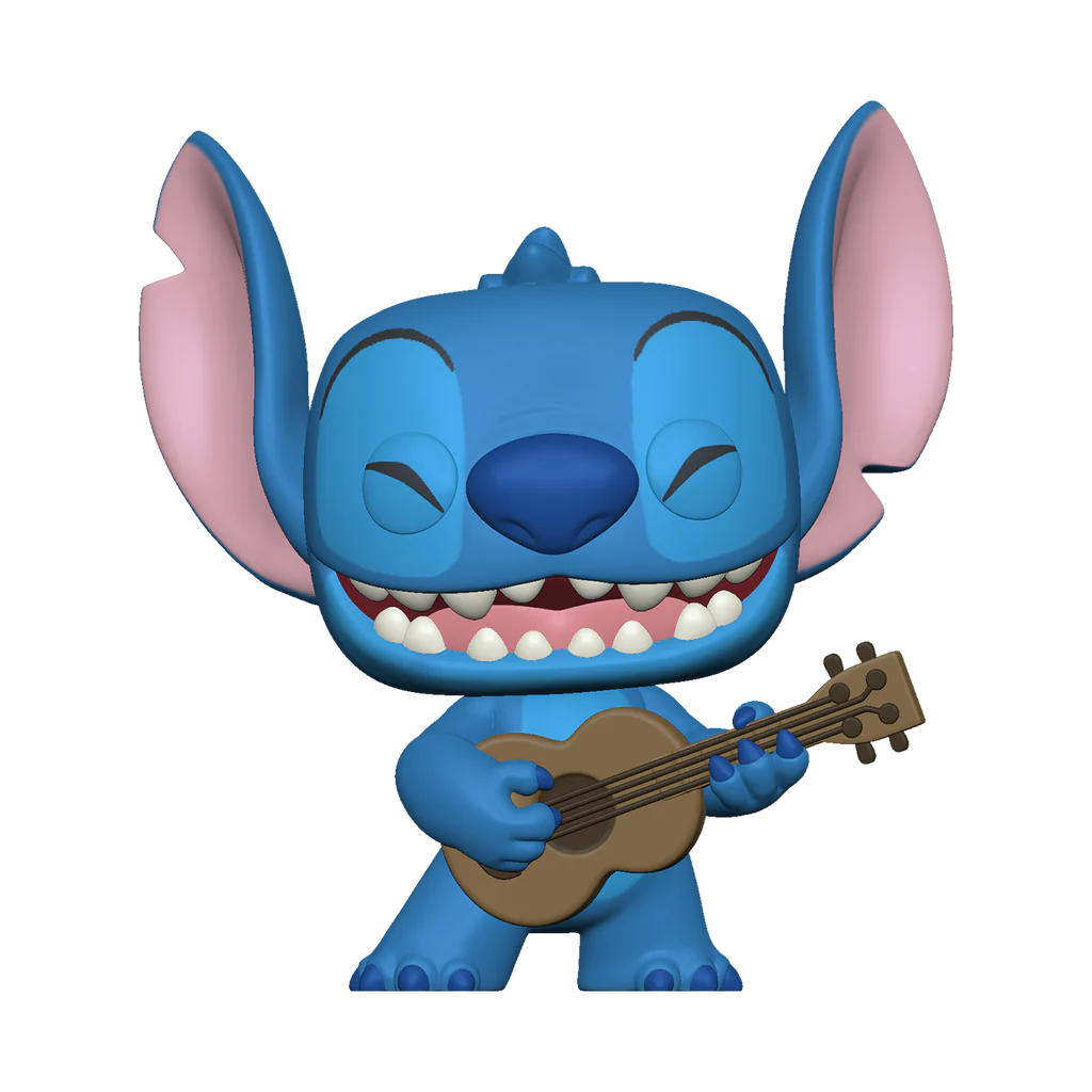 Invitaciones de Stitch - 55615 Disney Stitch With Ukelele POP Sculpt Colored Turn